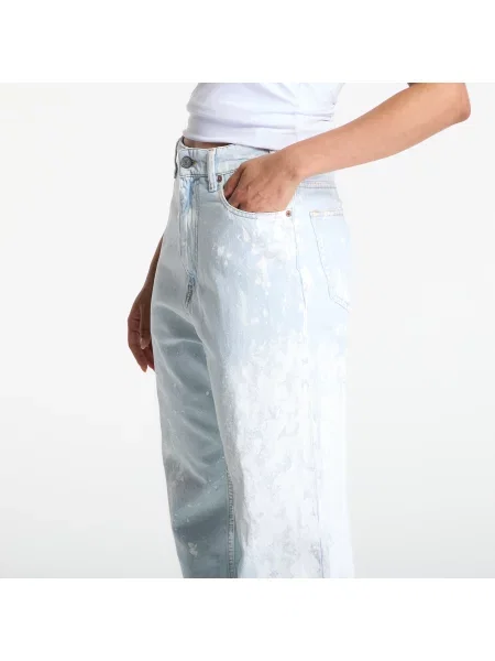 Blugi Straight-Leg Jeans Blue 26 albastru