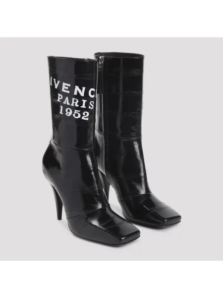 Botki Givenchy skórzane czarne