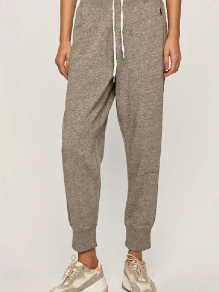 POLO RALPH LAUREN Jogger nadrág | Relaxed fit szürke