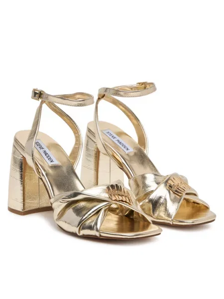 Steve Madden Sandały Złoty