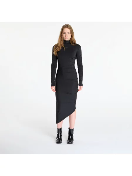 Rochie maxi Adidas Originals de costum negru