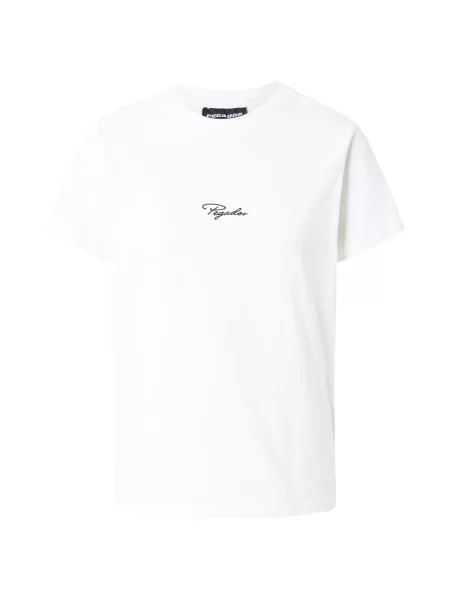 Pegador Tricou MILDURA negru / murdar alb