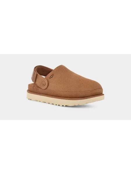 Chodaki Ugg zamszowe brązowe