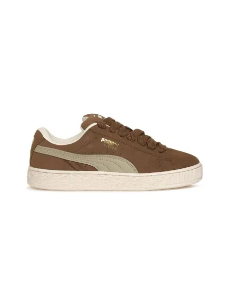 Pantofi Puma din piele de căprioară maro