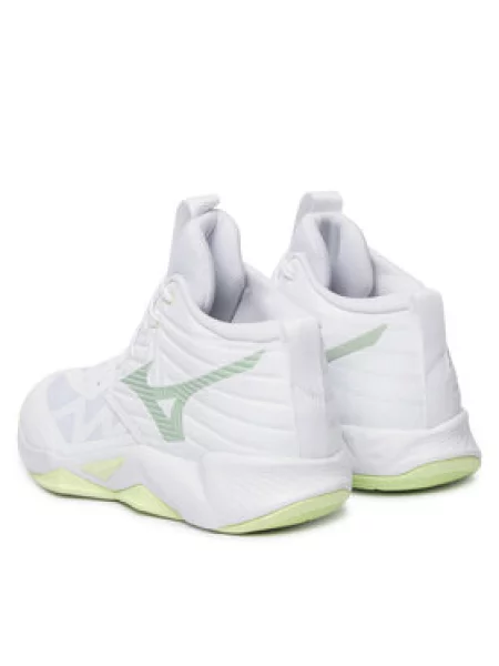 Mizuno Batai uždaroms aikštelėms Wave Momentum Pro Mid balta