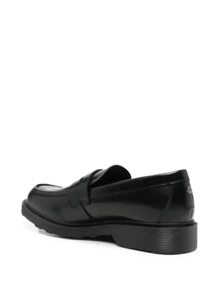 Pantofi loafer Cult cu autograf negru