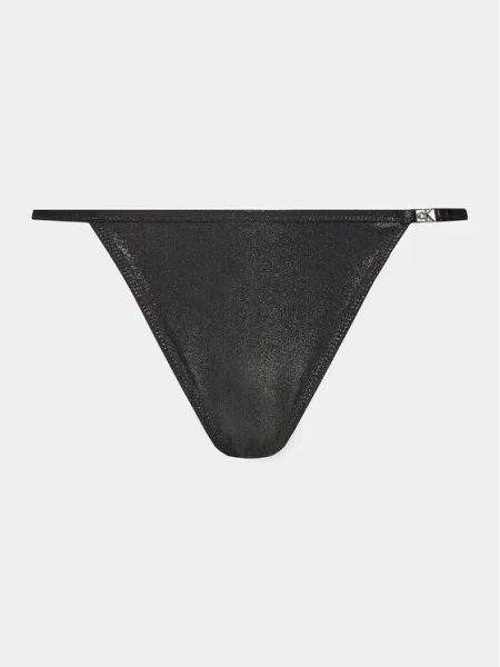 Calvin Klein Swimwear Bikini alsó fekete