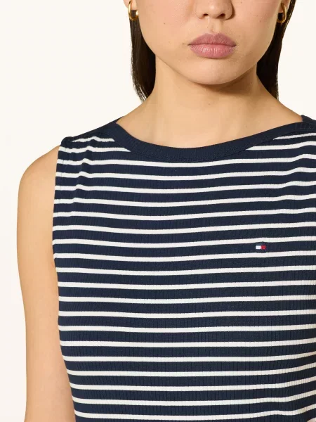 Tommy Hilfiger Sukienka Z Dżerseju blau
