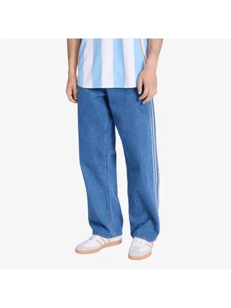 Spodnie Adidas Originals retro niebieskie