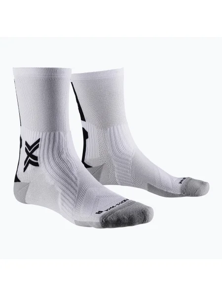 Olcsóbban. Kerékpáros zokni X-Socks Bike Perform Crew artcic white/opal black. Méret: EU fehér