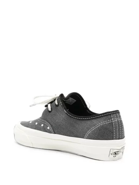 Φλοράλ sneakers Vans με μαργαριτάρια μαύρο