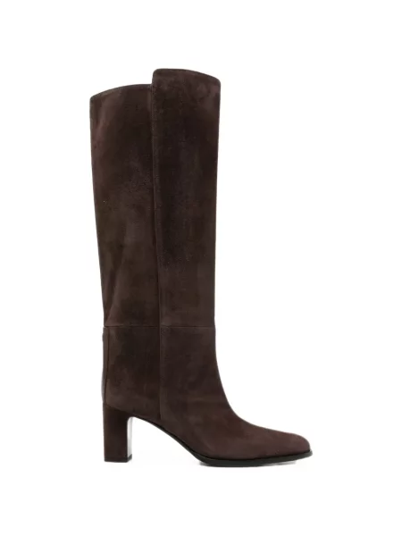 Cizme Jimmy Choo din piele de căprioară maro