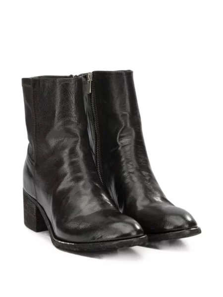Botine Officine Creative din piele negru