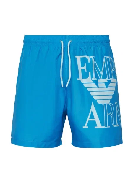 Emporio Armani Pantaloni scurți pentru înot albastru