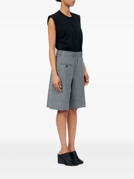 Pantaloni scurți Mm6 Maison Margiela gri