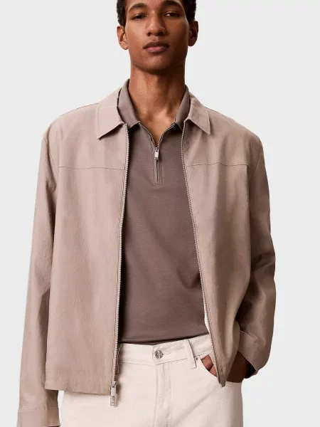 Поло Calvin Klein бежеве