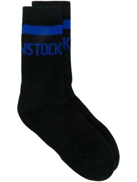 Șosete Birkenstock din jacard cu autograf negru