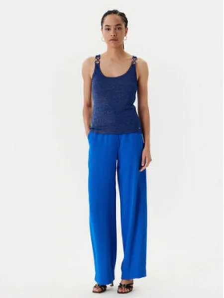 Morgan Palazzo kalhoty Wide Leg modrá