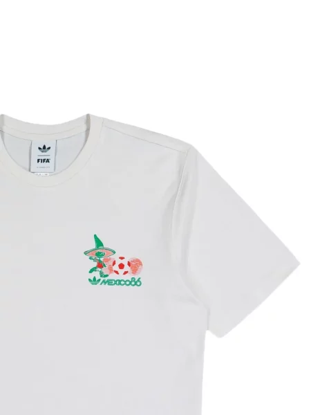 Μπλούζα Adidas με σχέδιο με στρογγυλή λαιμόκοψη μαύρο