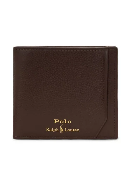 Portfel Polo Ralph Lauren brązowy
