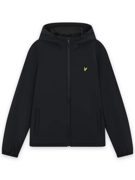 Lyle & Scott Demisezoninė striukė juoda