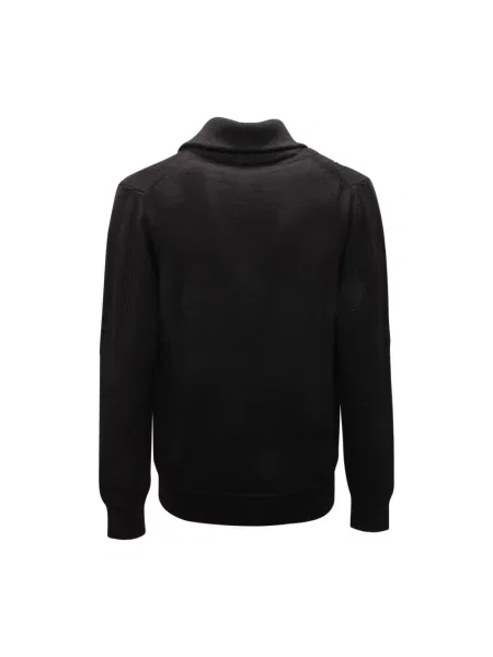Sweter Paolo Pecora wełniany czarny