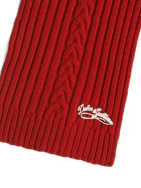 Dětské šál Dolce & Gabbana červený