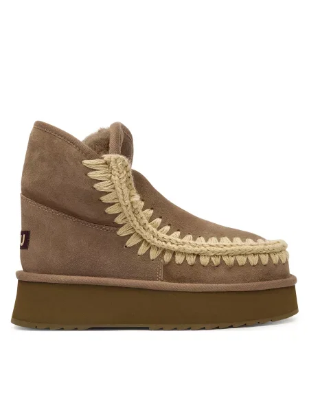 Дутики Mou серые