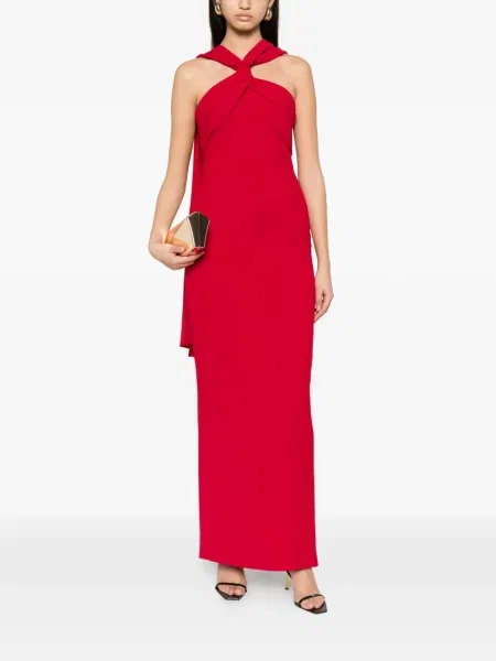 Rochie maxi Solace London roșu