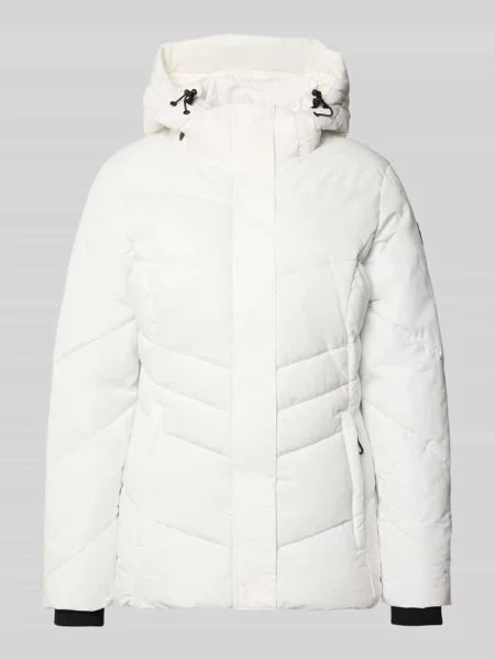 Kurtka pikowana o kroju regular fit z kapturem G.i.g.a. Dx biała