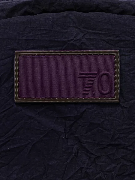 Рюкзак Emporio Armani великий однотонний синій