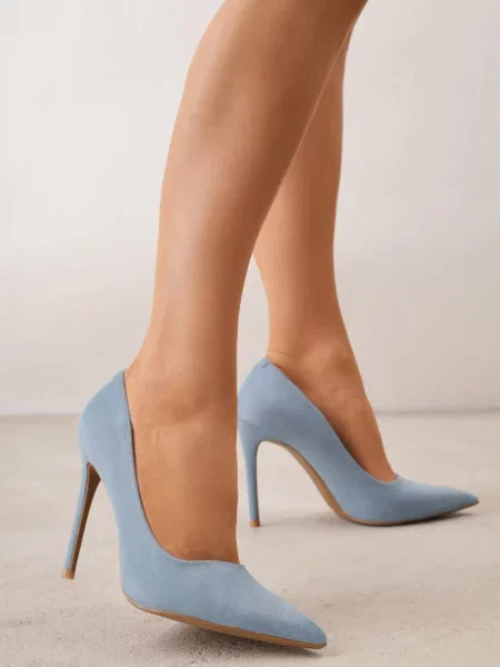 Pantofi stiletto Alaria Albaștri albastru
