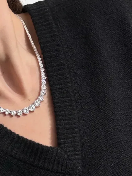 Colier Jewels Aficionado argintiu