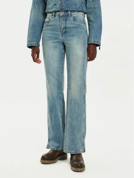 Jeans hlače Gestuz modra