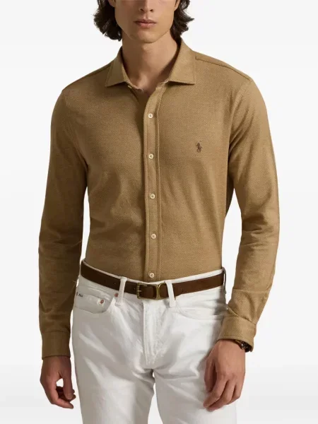 Șapcă Polo Ralph Lauren cu model herringbone din țesătură twill cu imagine albastru