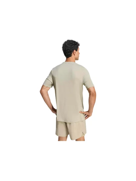 Tricou Adidas alergare bej