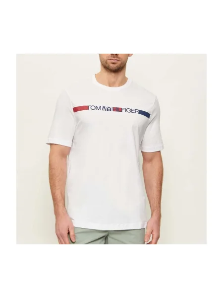 Tricou Tommy Hilfiger alb