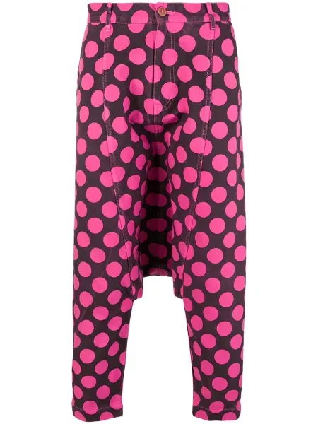 Kalhoty Comme Des Garçons Pre-owned růžové