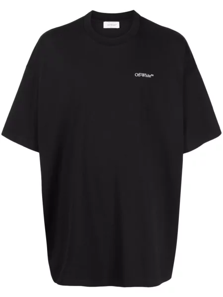 Tricou Off-white cu imagine scurt alb