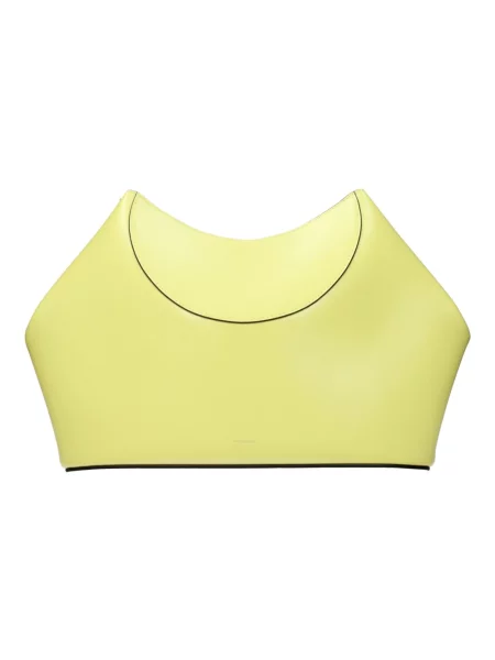 Kopertówka Givenchy skórzana żółta