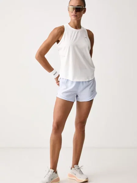 Nike sportos top női Swift Dri-FIT bézs