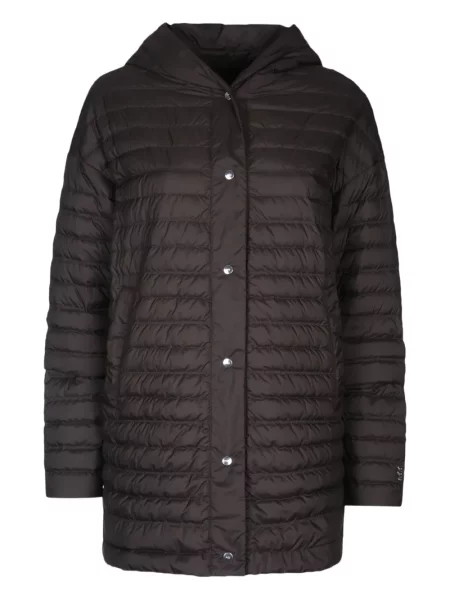 Płaszcz Add z kapturem czarny