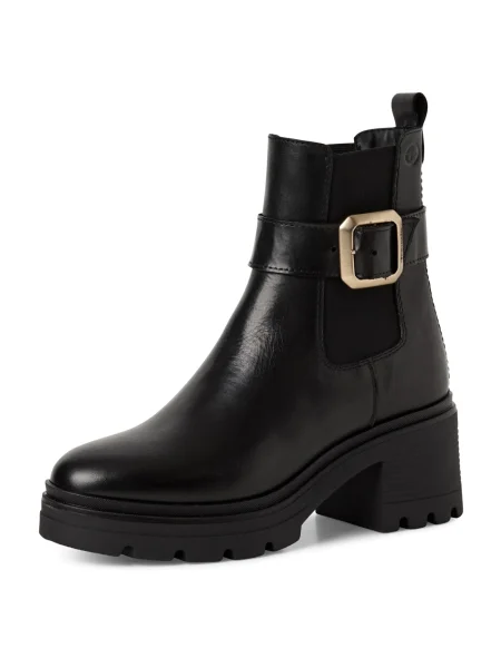 Botine chelsea Tamaris negru