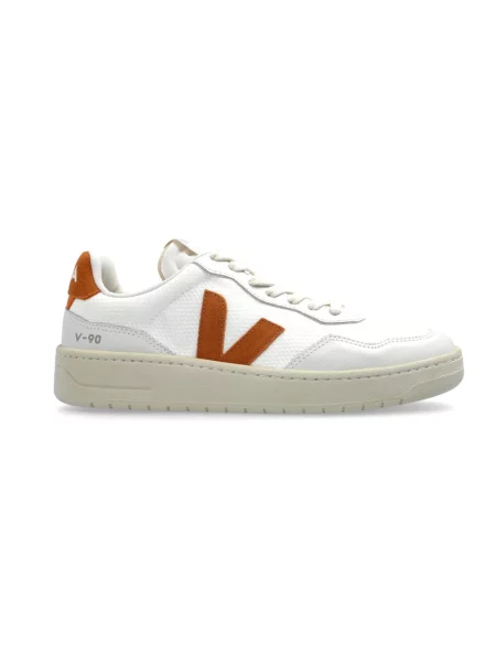 Sneakersy Veja z siateczką białe