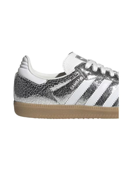 Sneakersy Adidas Samba skórzane szare