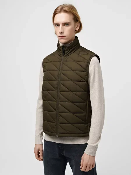 Утепленный джинсовый жилет Marc O'polo Denim зеленый