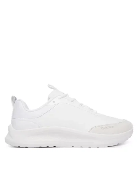 Calvin Klein Сникърси Light Eva Runn Laceup Aop бял