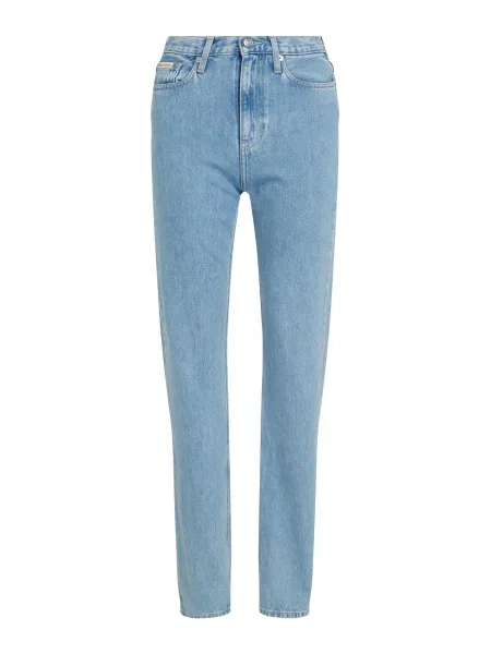 Calvin Klein Jeans Traperice Straight Fit plava