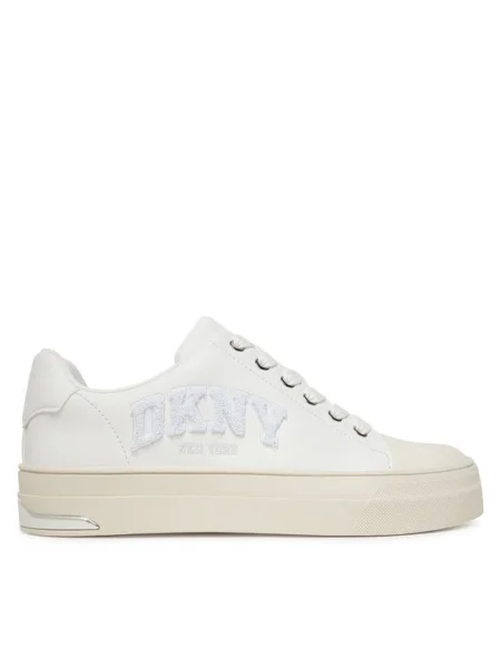 DKNY Teniși York alb