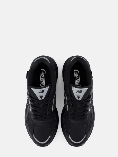 Повседневные кроссовки New Balance с сеткой в сеточку черные